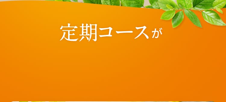 定期コースが断然お得！