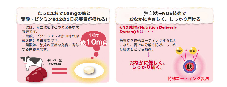 毎日続けられるクッキンサプリFe